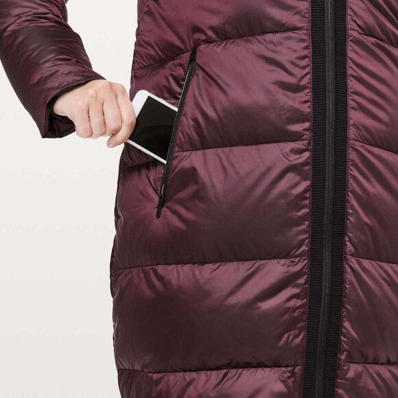 Lululemon Cloudscape Long Jacket - Dark Adobe - Picture 7 of 8